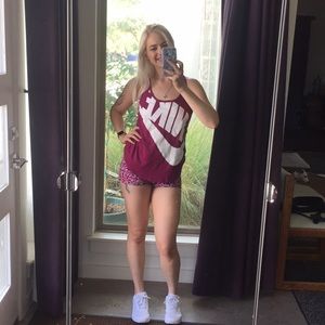 Nike loose fit racerback tank